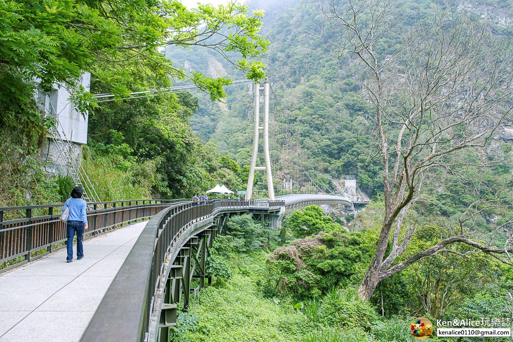 花蓮景點_山月吊橋(太魯閣國家公園)