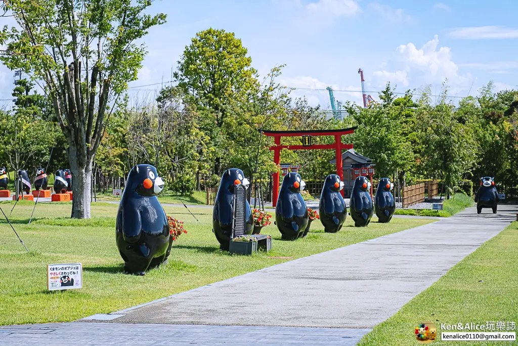 熊本景點-熊本熊公園-港八代