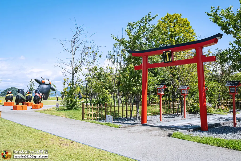 熊本景點-熊本熊公園-港八代