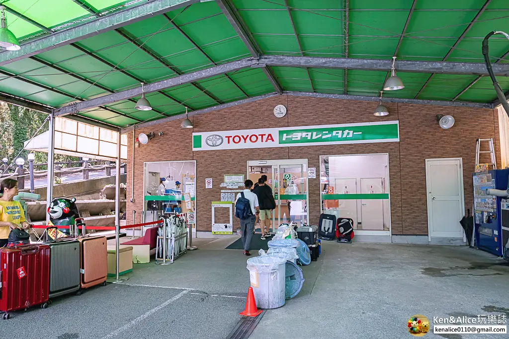 熊本租車-熊本自駕-TOYOTA阿蘇機場店