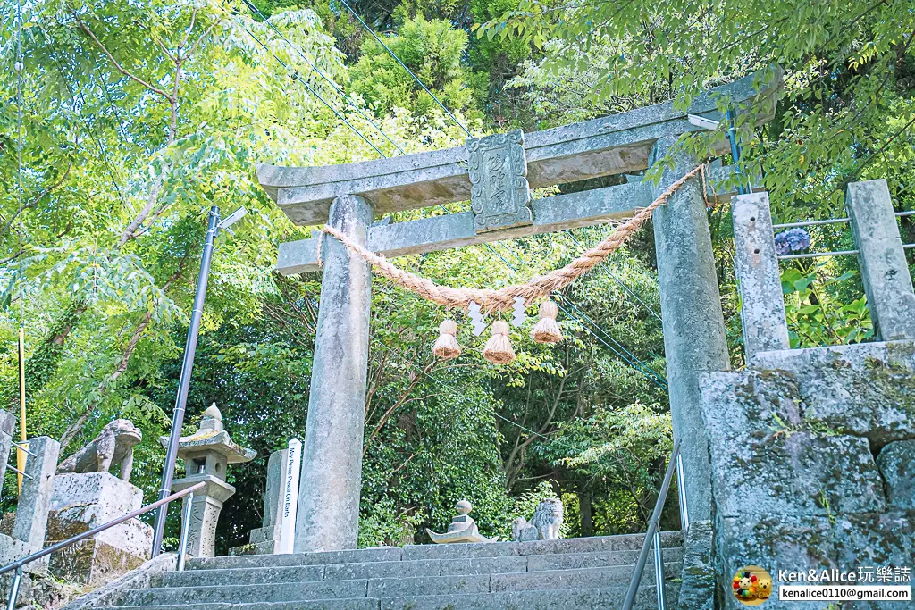 熊本景點-上色見熊野座神社