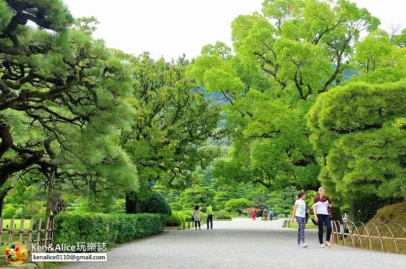 日本四國高松景點-栗林公園