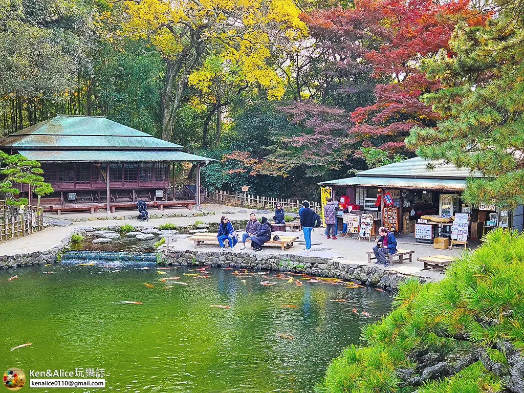 日本四國高松景點-栗林公園