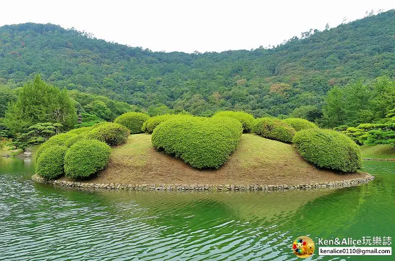 日本四國高松景點-栗林公園