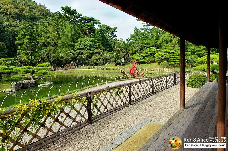 日本四國高松景點-栗林公園