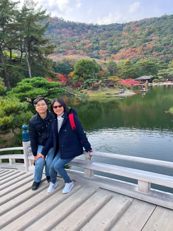 日本四國高松景點-栗林公園