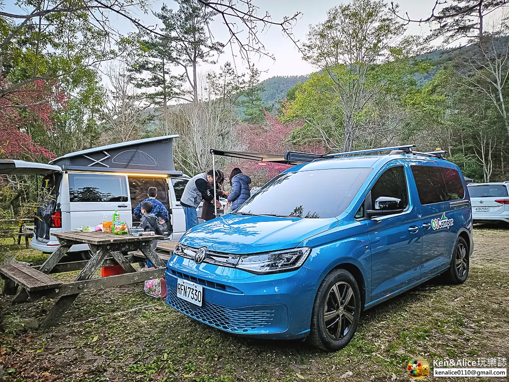 露營車推薦-福斯caddy加州號-元三露營車