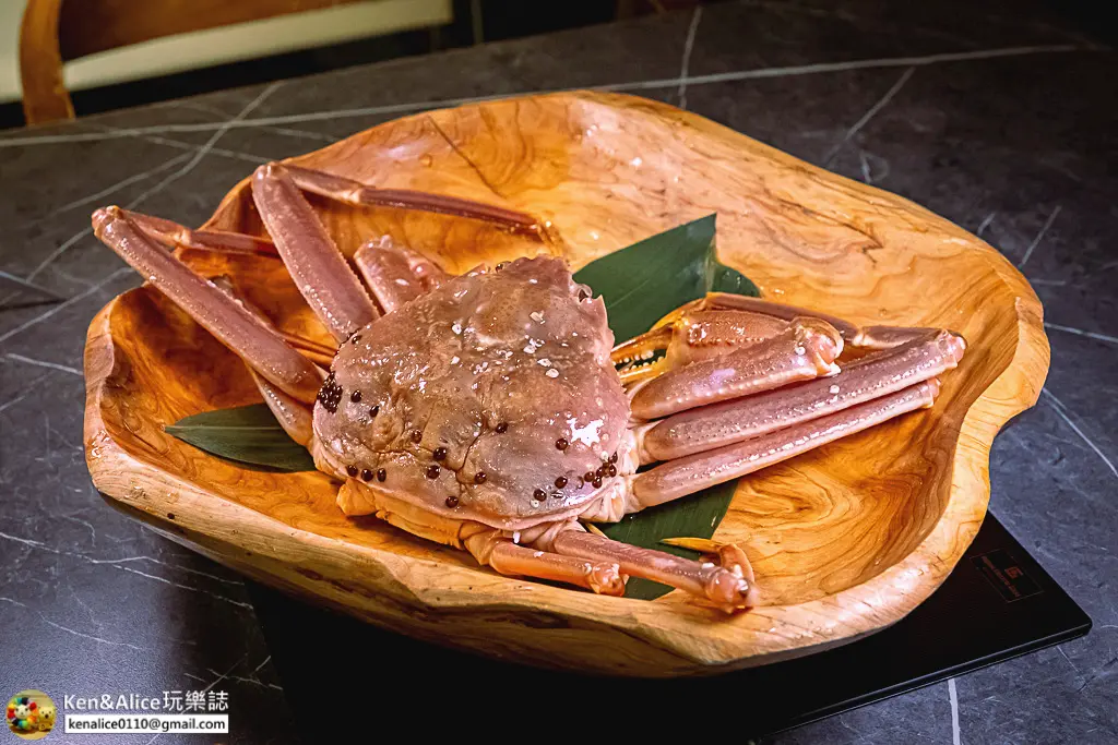 台北高級火鍋-二本松涮涮鍋-松葉蟹和牛套餐