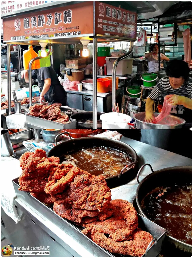 景美夜市美食-廖家祖傳祕方紅糟肉