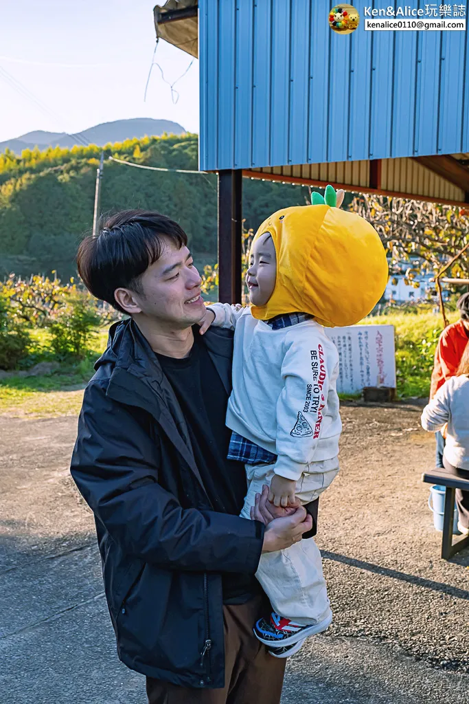 日本德島景點-松下農園採橘子柿子