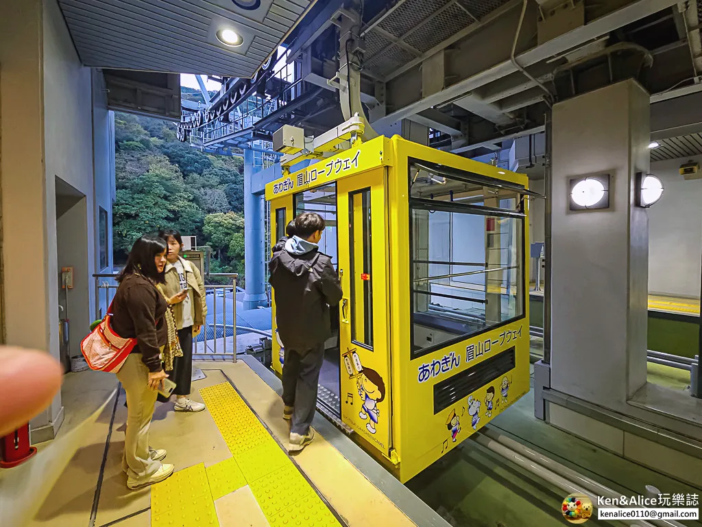 德島景點-眉山纜車